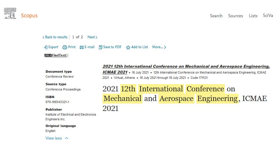 15thIEEE ICMAE 2024